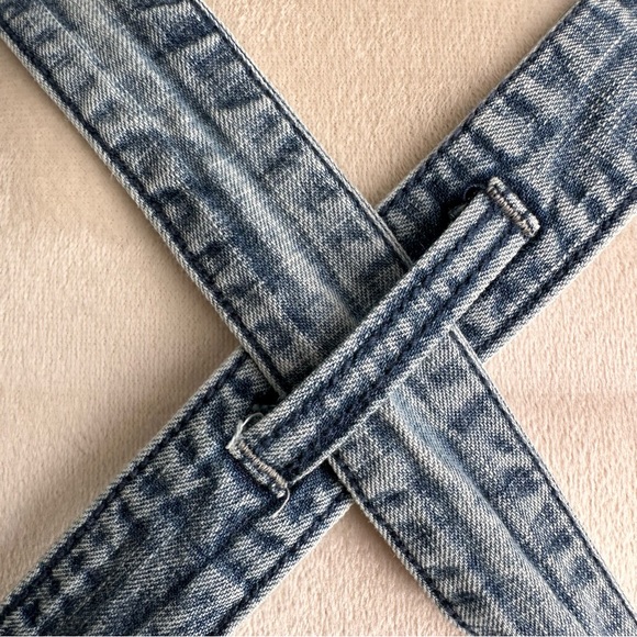 We the Free Free People We the Free Denim Strappy CropTop Tank - Picture 9 of 10